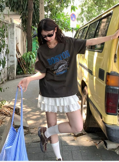ヴィンテージロゴプリントTシャツ