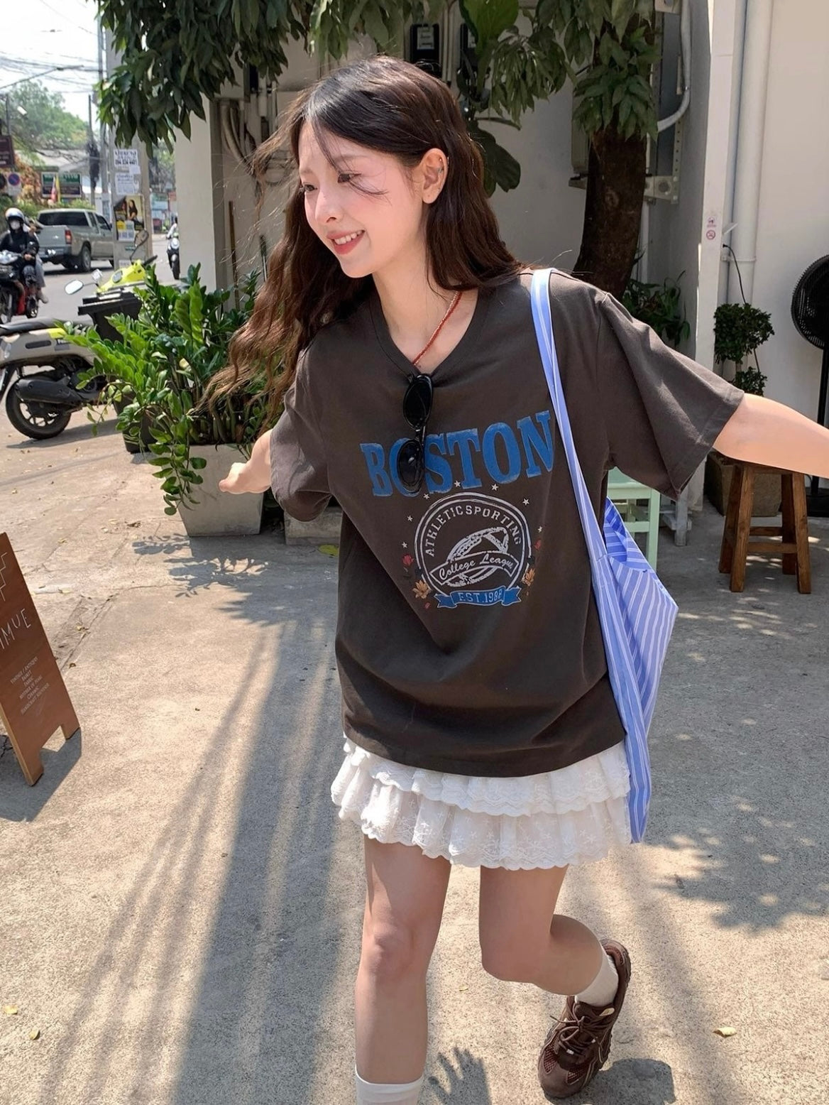 ヴィンテージロゴプリントTシャツ